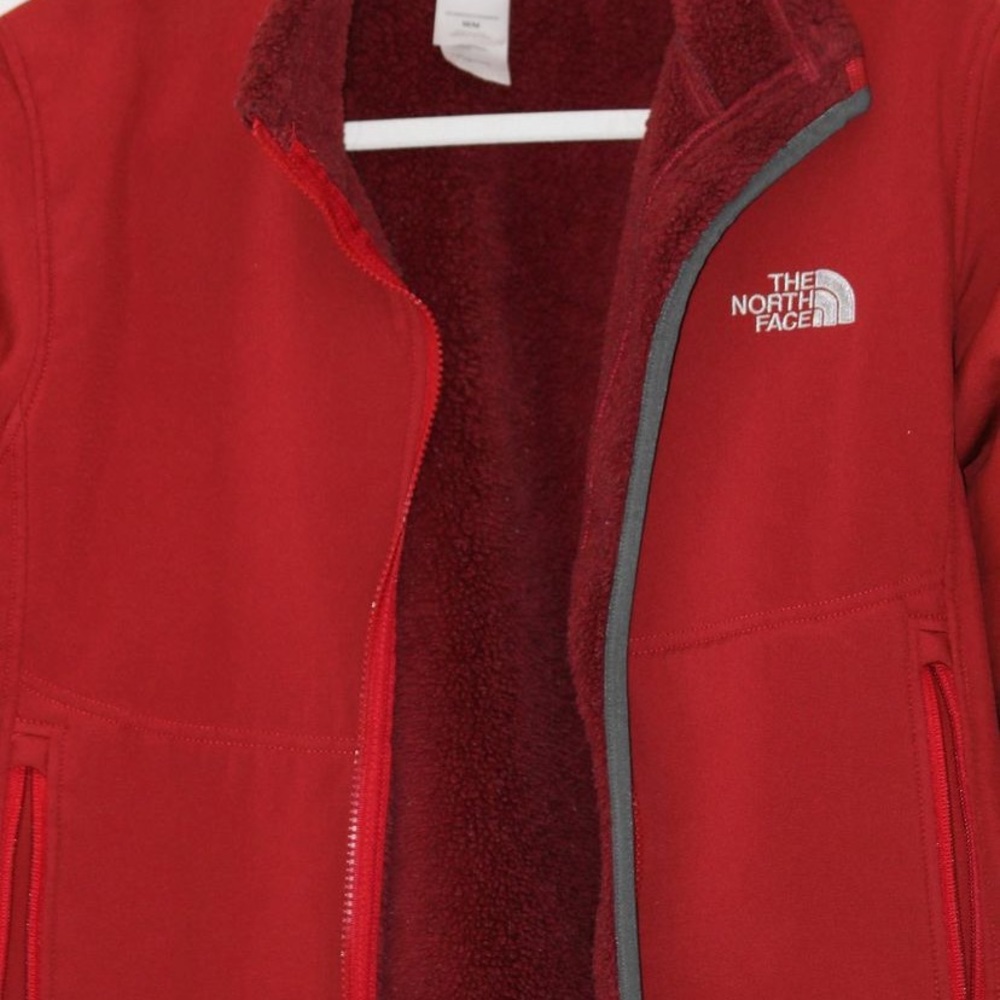 Red North Face Jacket